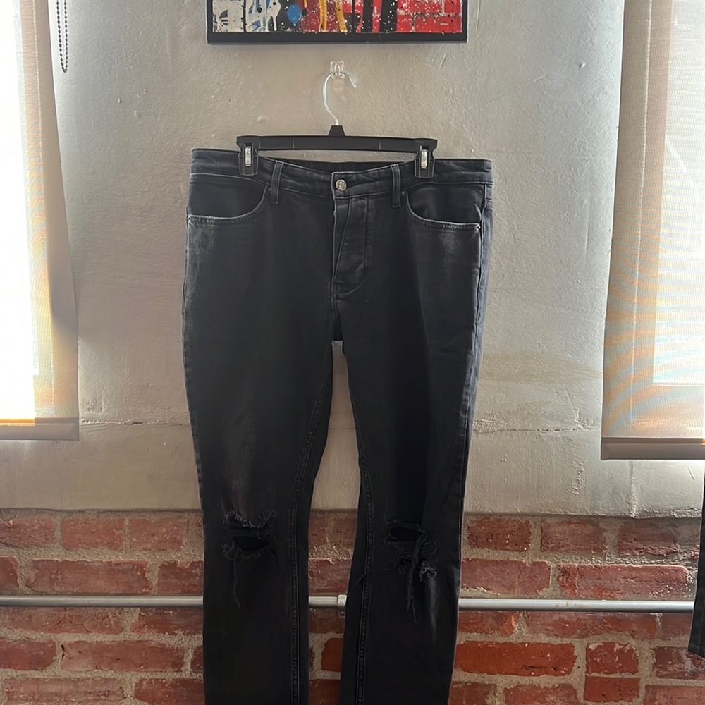 Ksubi men’s black chitch jeans
